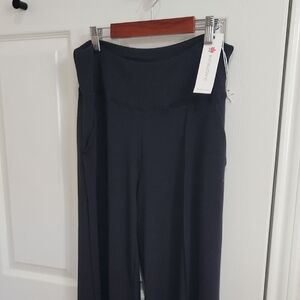 Black Wide Leg Pants by Kiragrace